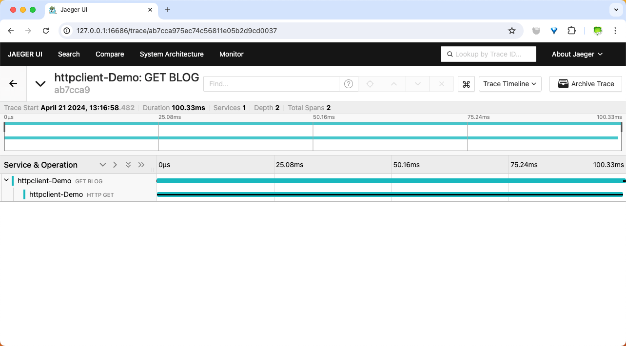 http client trace